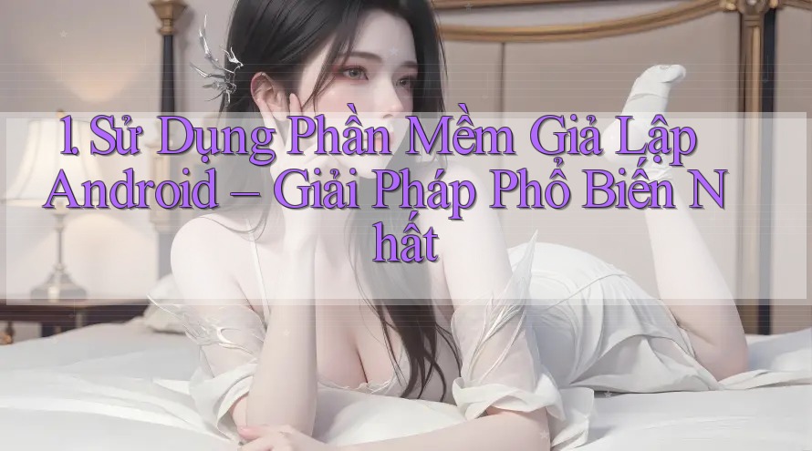 1. Sử Dụng Phần Mềm Giả Lập Android – Giải Pháp Phổ Biến Nhất 1. Sử Dụng Phần Mềm Giả Lập Android – Giải Pháp Phổ Biến Nhất