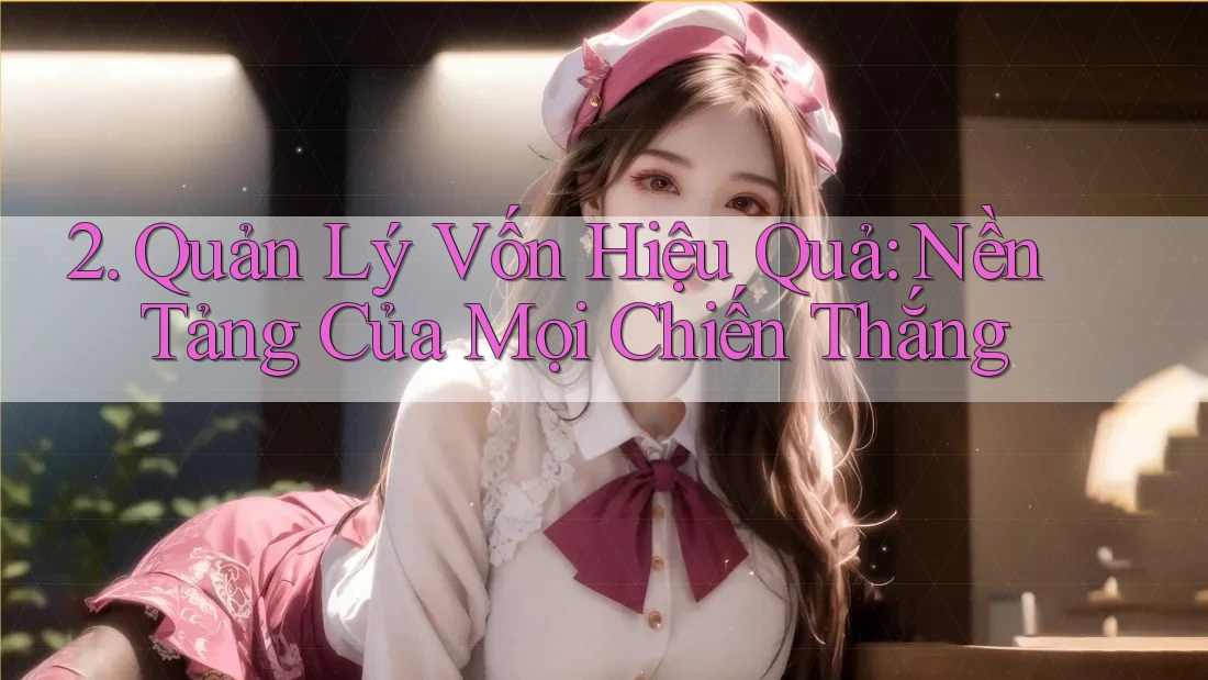 2. Quản Lý Vốn Hiệu Quả: Nền Tảng Của Mọi Chiến Thắng