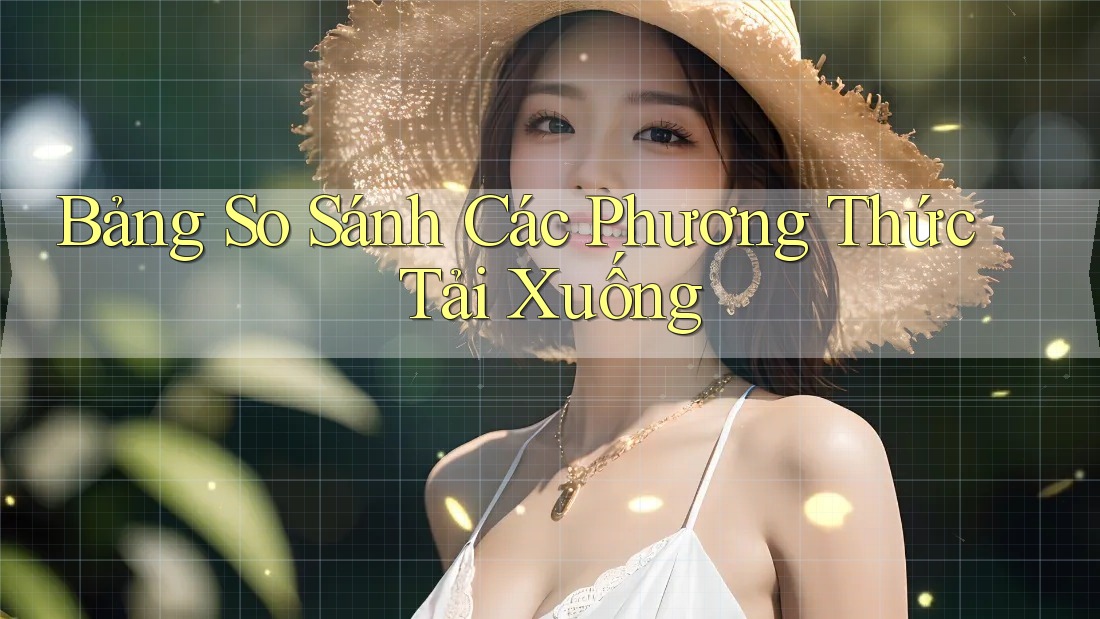 Bảng So Sánh Các Phương Thức Tải Xuống Bảng So Sánh Các Phương Thức Tải Xuống