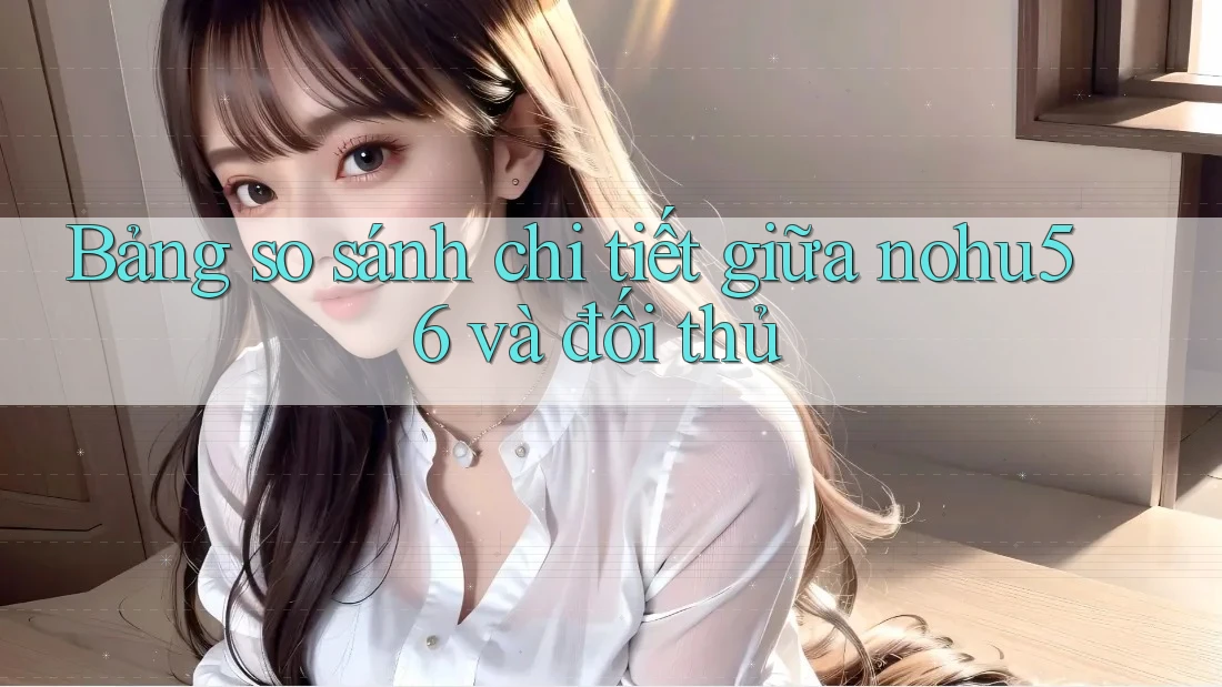 Bảng so sánh chi tiết giữa nohu56 và đối thủ Bảng so sánh chi tiết giữa nohu56 và đối thủ