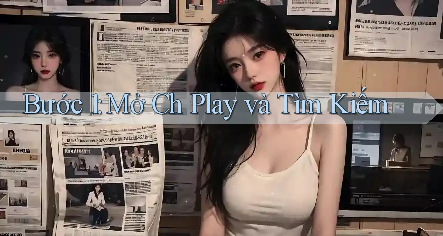 Bước 1: Mở Ch Play và Tìm Kiếm Bước 1: Mở Ch Play và Tìm Kiếm