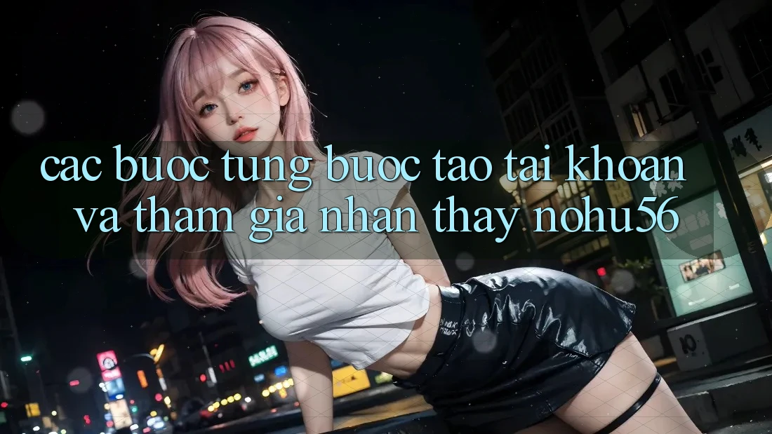 Các bước Từng Bước Tạo tài khoản Và Tham Gia Nhận thấy nohu56 Các bước Từng Bước Tạo tài khoản Và Tham Gia Nhận thấy nohu56