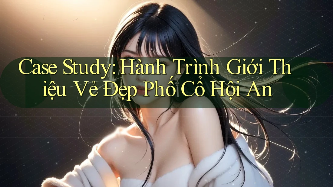 Case Study: Hành Trình Giới Thiệu Vẻ Đẹp Phố Cổ Hội An Case Study: Hành Trình Giới Thiệu Vẻ Đẹp Phố Cổ Hội An