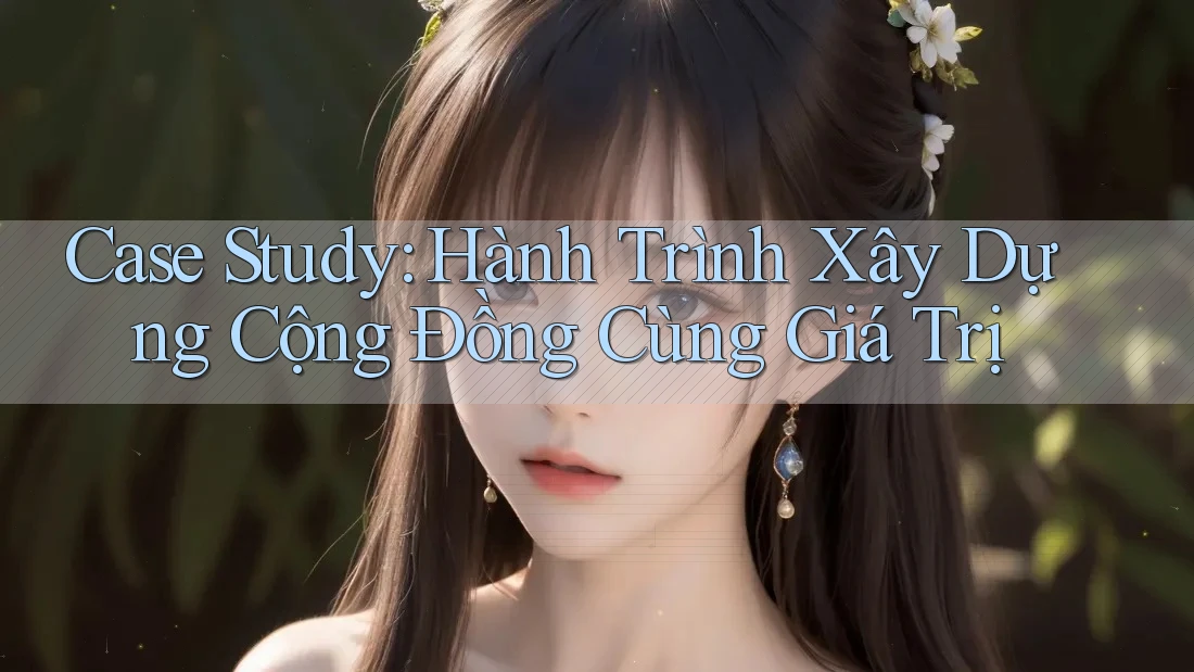 Case Study: Hành Trình Xây Dựng Cộng Đồng Cùng Giá Trị