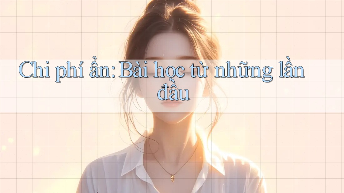 Chi phí ẩn: Bài học từ những lần đầu