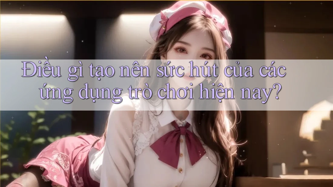 Điều gì tạo nên sức hút của các ứng dụng trò chơi hiện nay? Điều gì tạo nên sức hút của các ứng dụng trò chơi hiện nay?