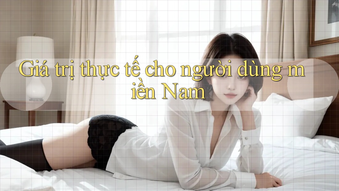 Giá trị thực tế cho người dùng miền Nam Giá trị thực tế cho người dùng miền Nam