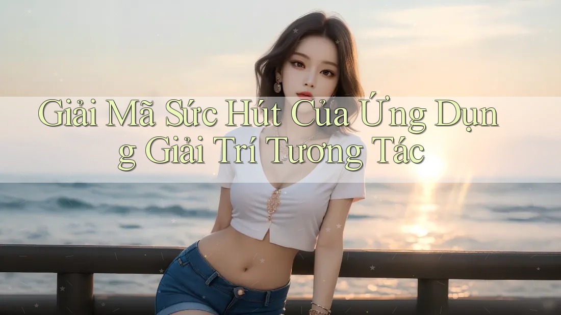 Giải Mã Sức Hút Của Ứng Dụng Giải Trí Tương Tác