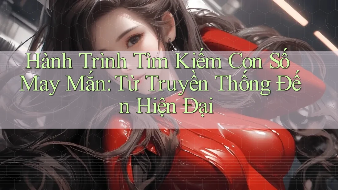 Hành Trình Tìm Kiếm Con Số May Mắn: Từ Truyền Thống Đến Hiện Đại