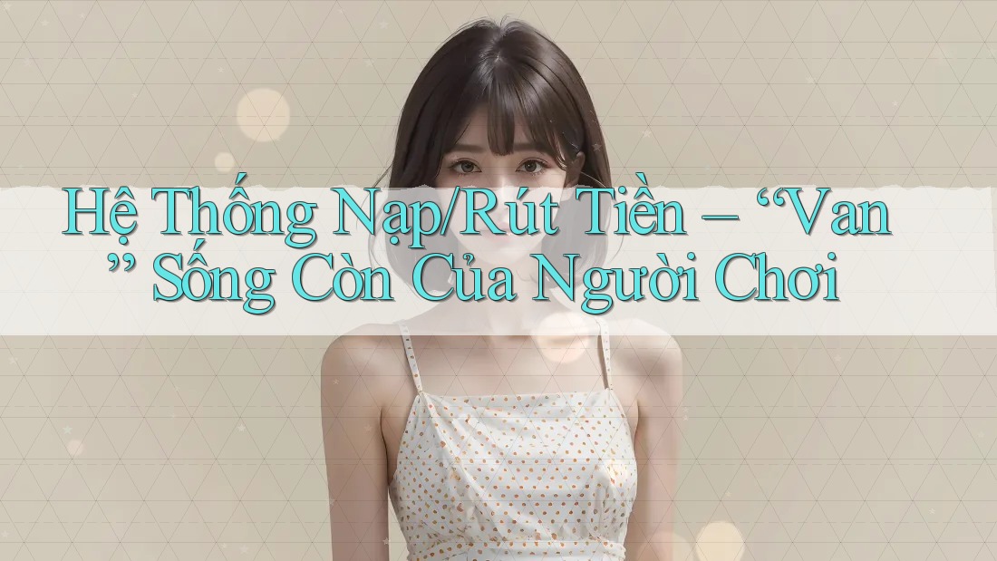 Hệ Thống Nạp/Rút Tiền – “Van” Sống Còn Của Người Chơi Hệ Thống Nạp/Rút Tiền – “Van” Sống Còn Của Người Chơi