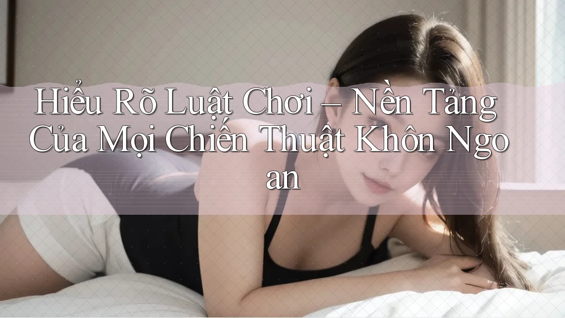 Hiểu Rõ Luật Chơi – Nền Tảng Của Mọi Chiến Thuật Khôn Ngoan Hiểu Rõ Luật Chơi – Nền Tảng Của Mọi Chiến Thuật Khôn Ngoan