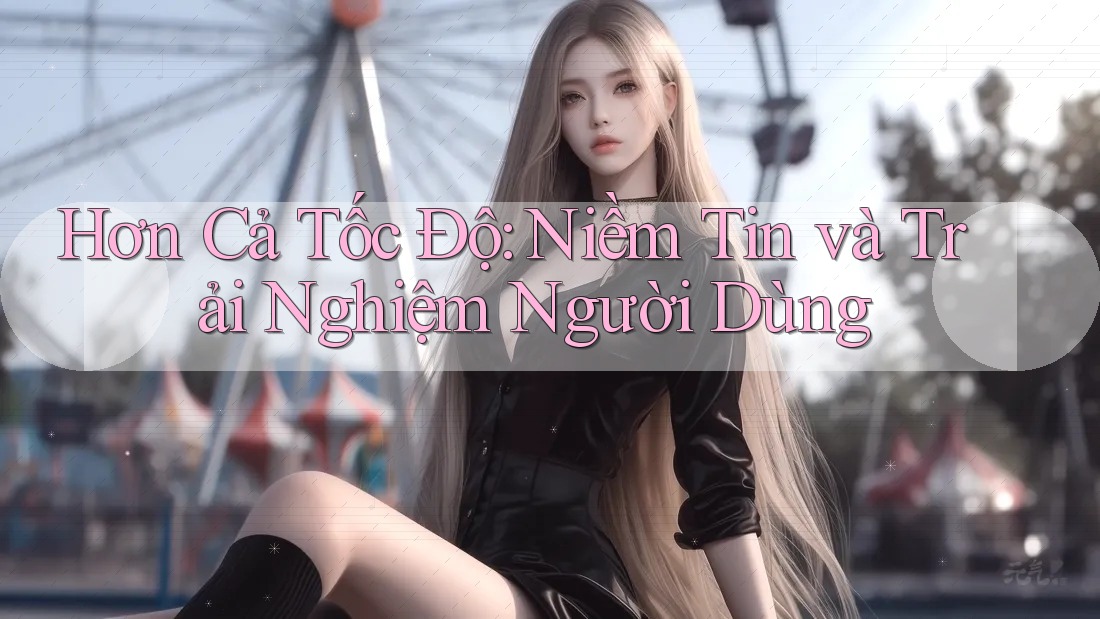 Hơn Cả Tốc Độ: Niềm Tin và Trải Nghiệm Người Dùng Hơn Cả Tốc Độ: Niềm Tin và Trải Nghiệm Người Dùng