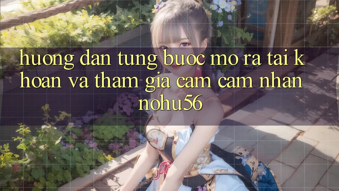 Hướng Dẫn Từng Bước Mở ra tài khoản Và Tham Gia Cảm cảm nhận nohu56 Hướng Dẫn Từng Bước Mở ra tài khoản Và Tham Gia Cảm cảm nhận nohu56