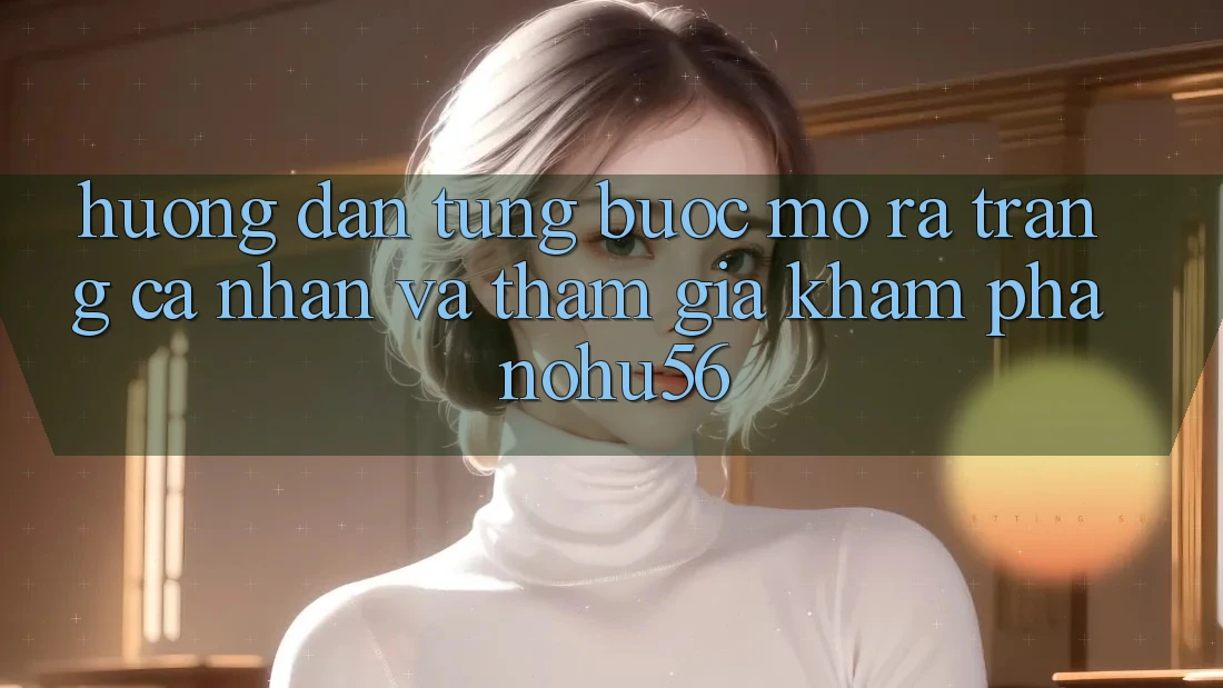 Hướng Dẫn Từng Bước Mở ra trang cá nhân Và Tham Gia Khám phá nohu56 Hướng Dẫn Từng Bước Mở ra trang cá nhân Và Tham Gia Khám phá nohu56