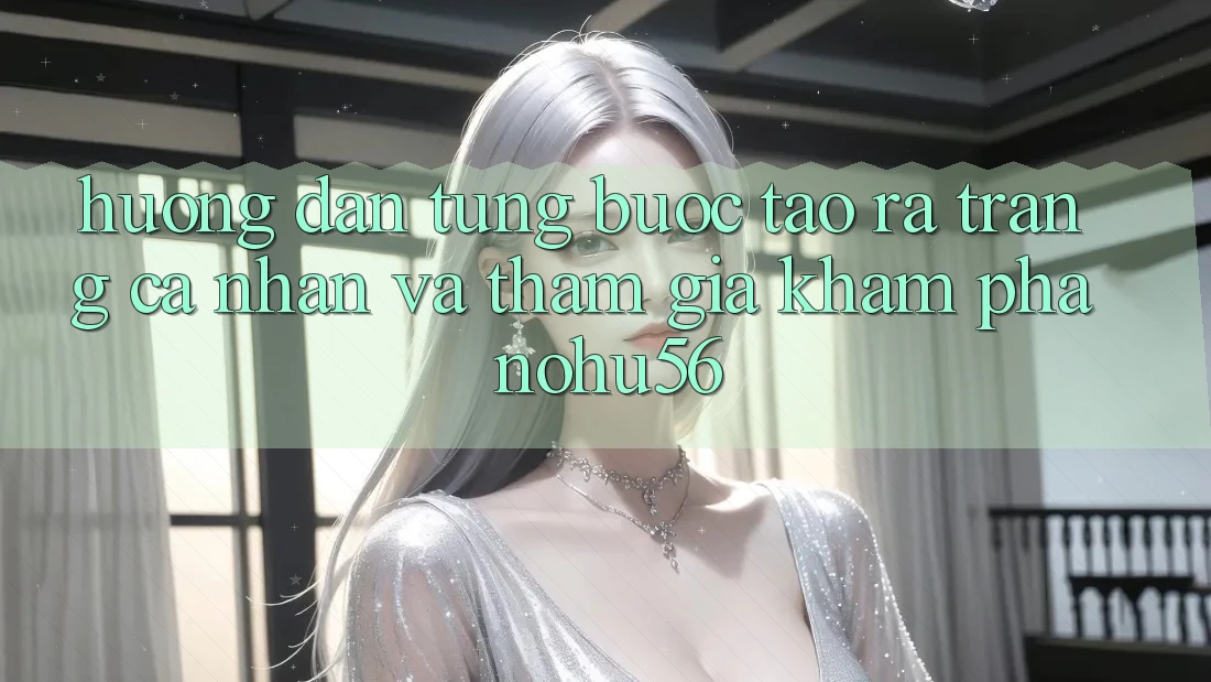 Hướng Dẫn Từng Bước Tạo ra trang cá nhân Và Tham Gia Khám phá nohu56 Hướng Dẫn Từng Bước Tạo ra trang cá nhân Và Tham Gia Khám phá nohu56