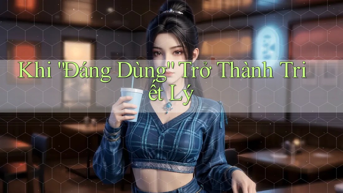 Khi “Đáng Dùng” Trở Thành Triết Lý Khi “Đáng Dùng” Trở Thành Triết Lý