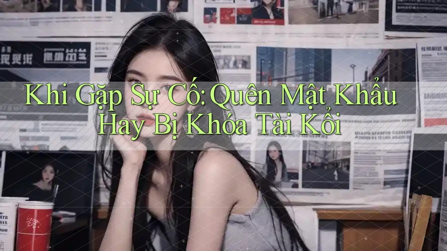 Khi Gặp Sự Cố: Quên Mật Khẩu Hay Bị Khóa Tài Kổi