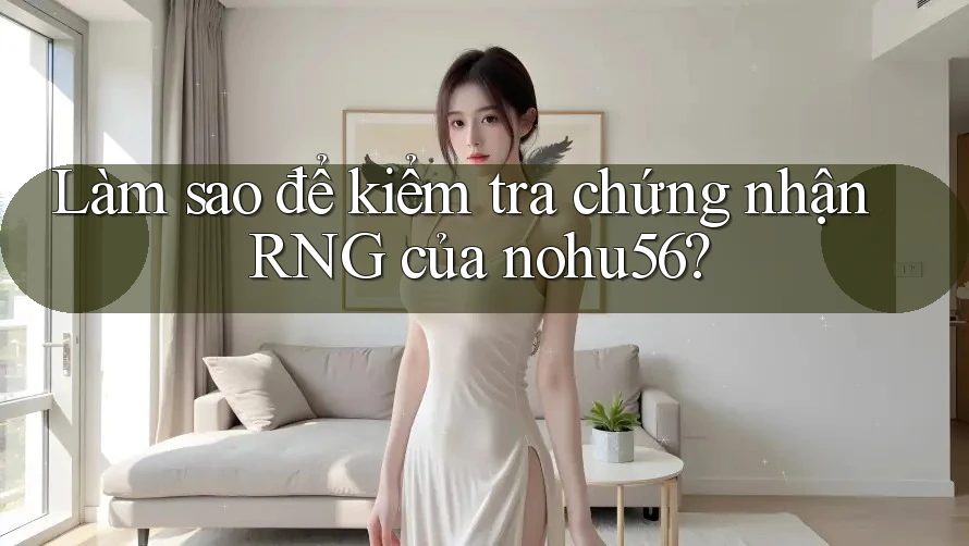 Làm sao để kiểm tra chứng nhận RNG của nohu56? Làm sao để kiểm tra chứng nhận RNG của nohu56?