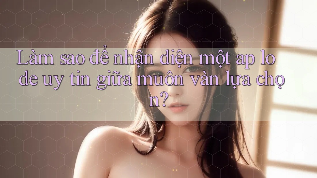 Làm sao để nhận diện một ap lo de uy tin giữa muôn vàn lựa chọn? Làm sao để nhận diện một ap lo de uy tin giữa muôn vàn lựa chọn?