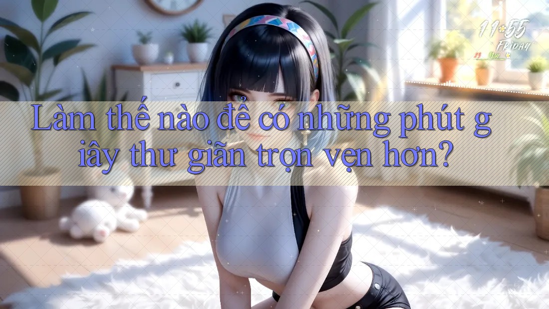 Làm thế nào để có những phút giây thư giãn trọn vẹn hơn?