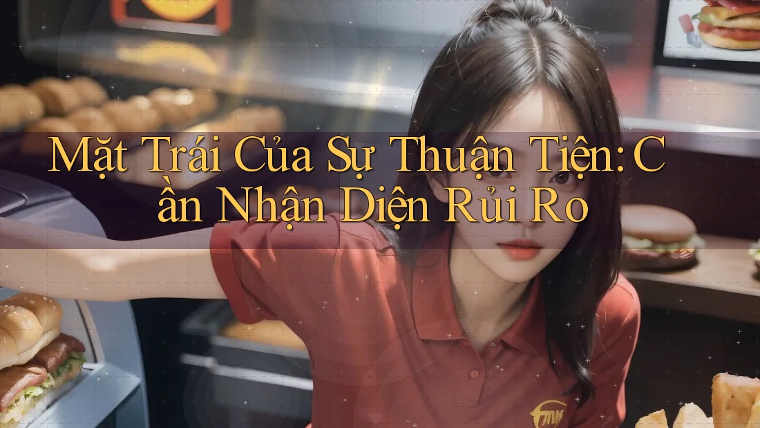 Mặt Trái Của Sự Thuận Tiện: Cần Nhận Diện Rủi Ro Mặt Trái Của Sự Thuận Tiện: Cần Nhận Diện Rủi Ro