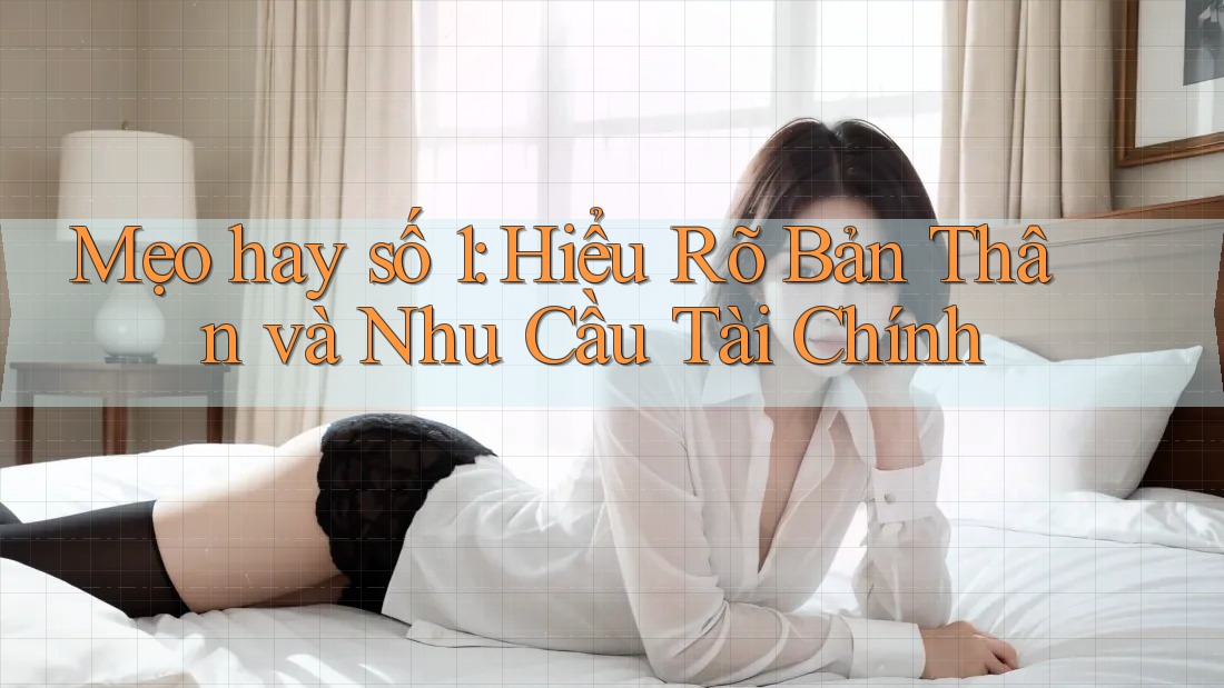 Mẹo hay số 1: Hiểu Rõ Bản Thân và Nhu Cầu Tài Chính Mẹo hay số 1: Hiểu Rõ Bản Thân và Nhu Cầu Tài Chính