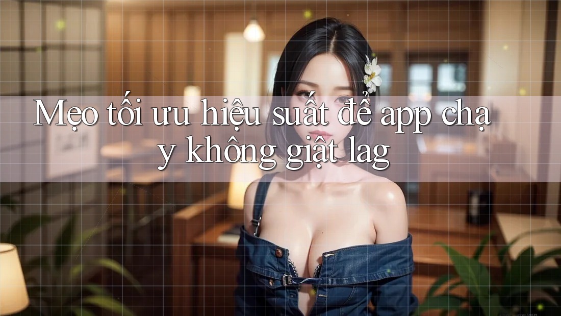 Mẹo tối ưu hiệu suất để app chạy không giật lag Mẹo tối ưu hiệu suất để app chạy không giật lag