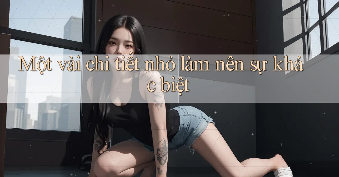 Một vài chi tiết nhỏ làm nên sự khác biệt Một vài chi tiết nhỏ làm nên sự khác biệt