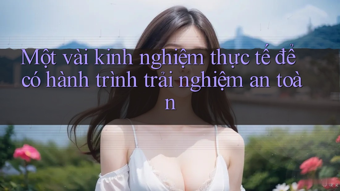 Một vài kinh nghiệm thực tế để có hành trình trải nghiệm an toàn Một vài kinh nghiệm thực tế để có hành trình trải nghiệm an toàn