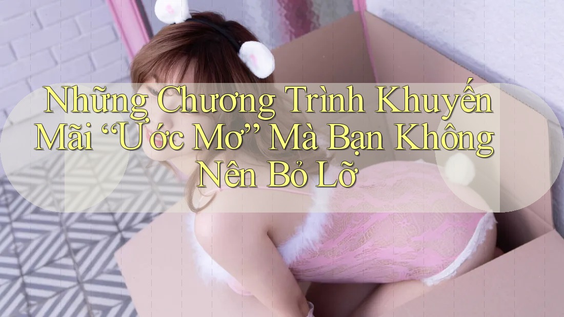 Những Chương Trình Khuyến Mãi “Ước Mơ” Mà Bạn Không Nên Bỏ Lỡ
