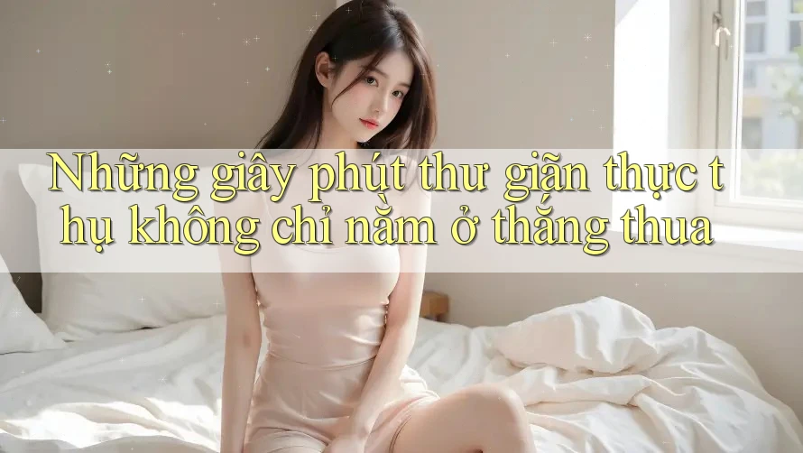 Những giây phút thư giãn thực thụ không chỉ nằm ở thắng thua Những giây phút thư giãn thực thụ không chỉ nằm ở thắng thua