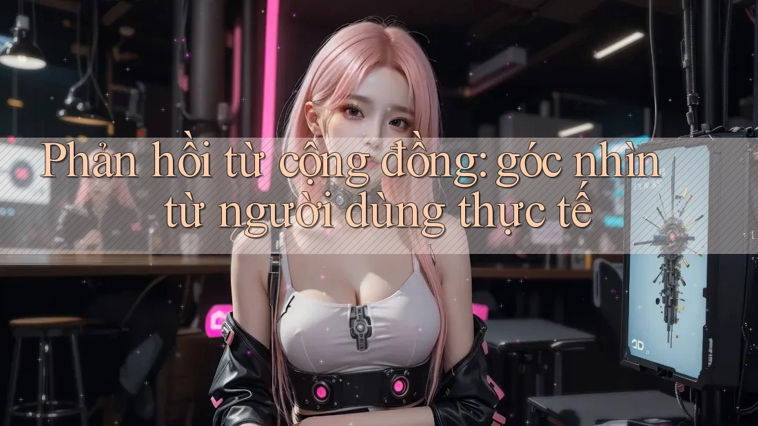 Phản hồi từ cộng đồng: góc nhìn từ người dùng thực tế Phản hồi từ cộng đồng: góc nhìn từ người dùng thực tế