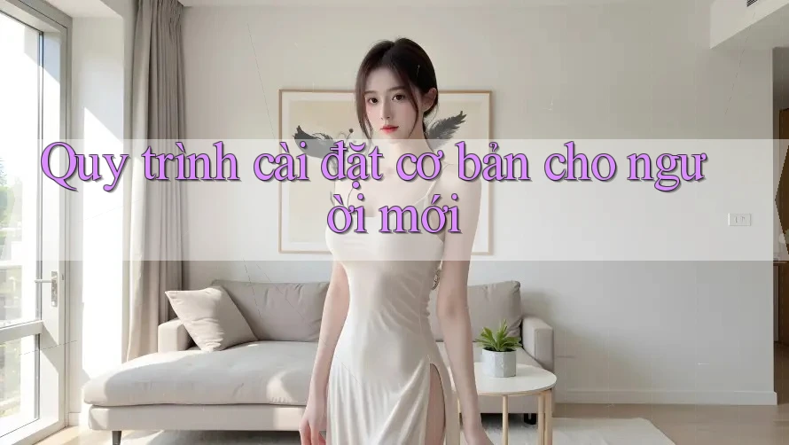 Quy trình cài đặt cơ bản cho người mới Quy trình cài đặt cơ bản cho người mới