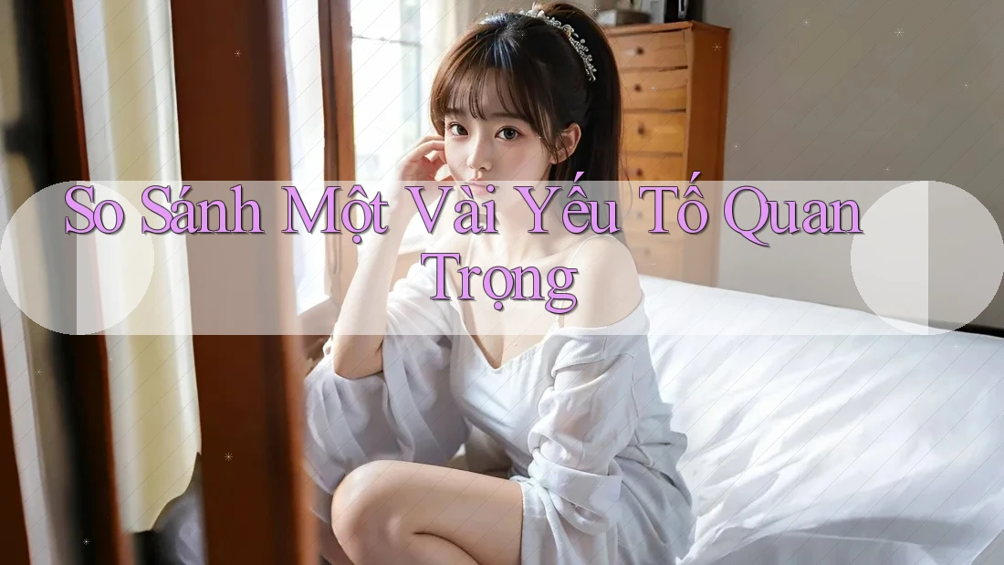 So sánh một vài yếu tố quan trọng So sánh một vài yếu tố quan trọng