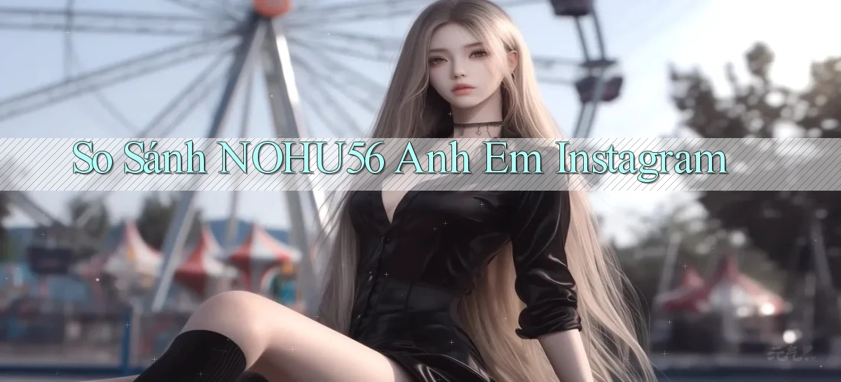 so sánh nohu56 anh em instagram
