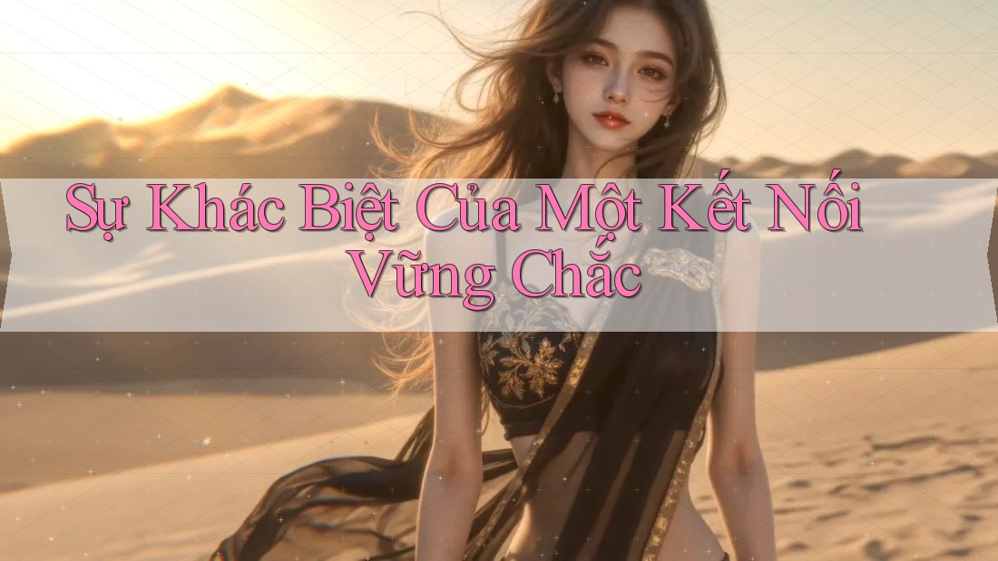 Sự Khác Biệt Của Một Kết Nối Vững Chắc Sự Khác Biệt Của Một Kết Nối Vững Chắc