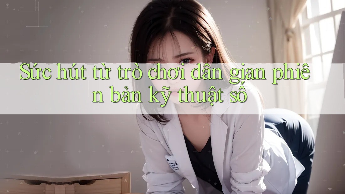 Sức hút từ trò chơi dân gian phiên bản kỹ thuật số