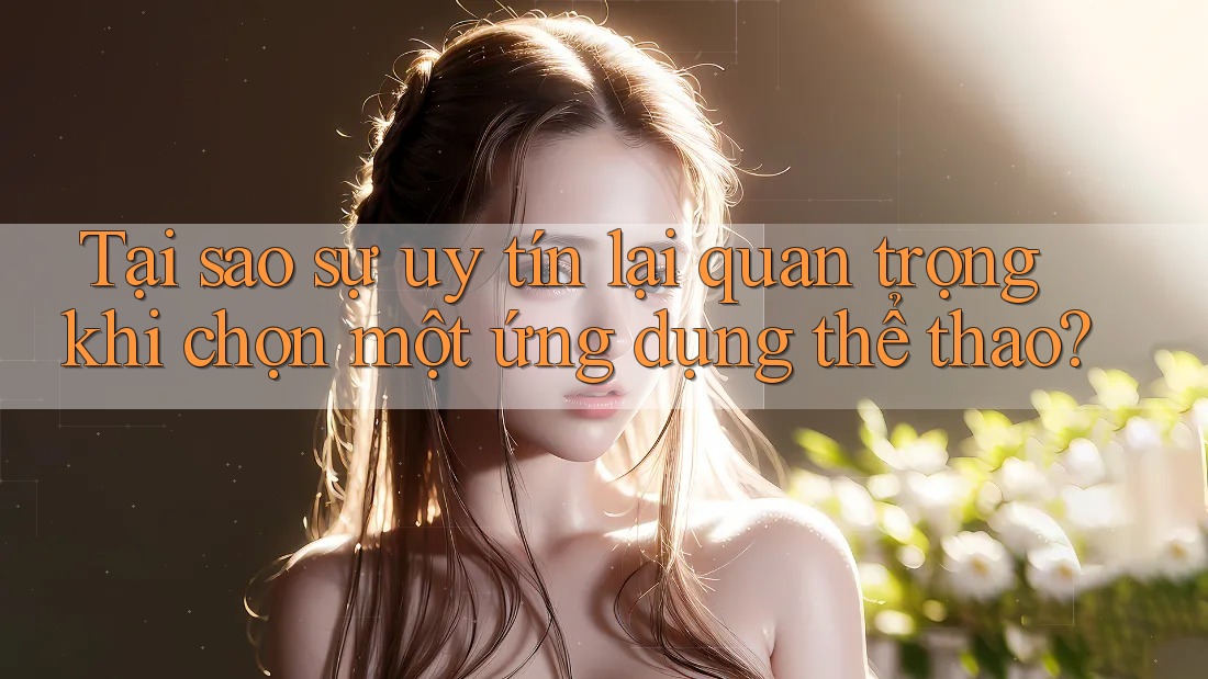 Tại sao sự uy tín lại quan trọng khi chọn một ứng dụng thể thao?