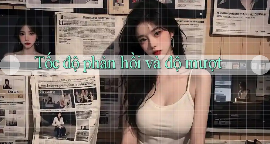 Tốc độ phản hồi và độ mượt Tốc độ phản hồi và độ mượt