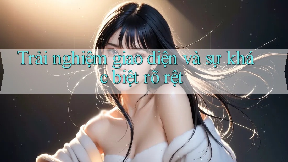 Trải nghiệm giao diện và sự khác biệt rõ rệt