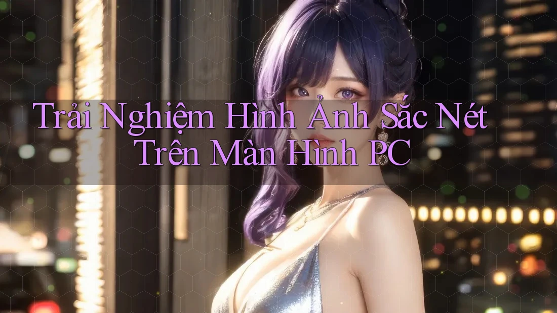 Trải Nghiệm Hình Ảnh Sắc Nét Trên Màn Hình PC Trải Nghiệm Hình Ảnh Sắc Nét Trên Màn Hình PC