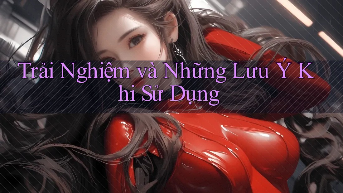 Trải Nghiệm và Những Lưu Ý Khi Sử Dụng Trải Nghiệm và Những Lưu Ý Khi Sử Dụng