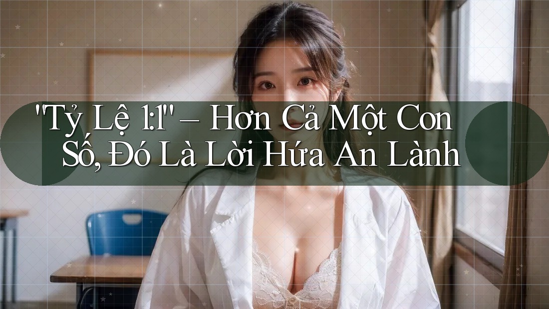 “Tỷ Lệ 1: 1” – Hơn Cả Một Con Số, Đó Là Lời Hứa An Lành “Tỷ Lệ 1: 1” – Hơn Cả Một Con Số, Đó Là Lời Hứa An Lành