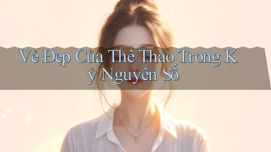 Vẻ Đẹp Của Thể Thao Trong Kỷ Nguyên Số Vẻ Đẹp Của Thể Thao Trong Kỷ Nguyên Số