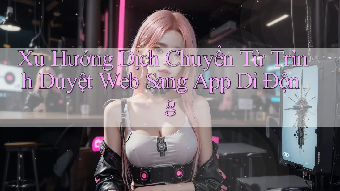 Xu Hướng Dịch Chuyển Từ Trình Duyệt Web Sang App Di Động Xu Hướng Dịch Chuyển Từ Trình Duyệt Web Sang App Di Động