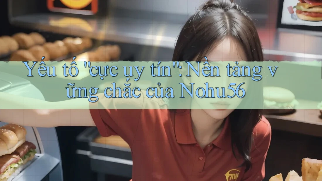 Yếu tố “cực uy tín”: Nền tảng vững chắc của Nohu56 Yếu tố “cực uy tín”: Nền tảng vững chắc của Nohu56
